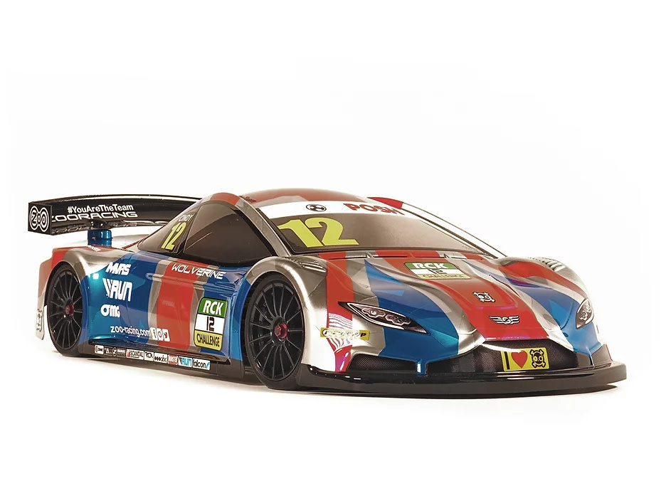 ZR-0020-07 ZooRacing Hyrax LMH Body 190mm ZOOlite 0.7mm