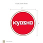 Kyosho KYOKA6003  KA6003 Static Cling Circle Kyosho 4"