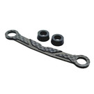 RC Maker RCM-A12-CBP  RCMaker GeoCarbon Front Bumper Mount for Awesomatix A12 A12CBP