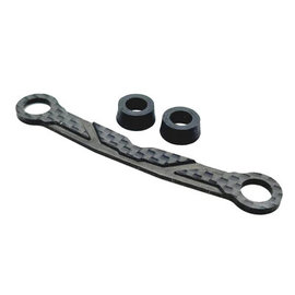 RC Maker RCM-A12-CBP  RCMaker GeoCarbon Front Bumper Mount for Awesomatix A12 A12CBP