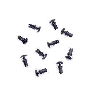 Manzo46 M46-013B  Manzo46 Plastic Rivets Black (10)