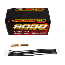 Gens Ace GEA60004S13S  6000mAh 15.2V 130C 4S2P HardCase HV Lipo Battery