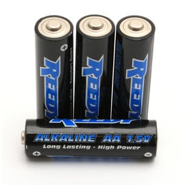 Team Associated ASC302  Reedy AA Alkaline Batteries, (4-Pack)
