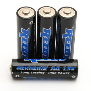 Team Associated ASC302  Reedy AA Alkaline Batteries, (4-Pack)