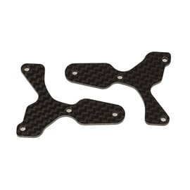 Team Associated ASC81532  FT Front Lower Suspension Arm Inserts, carbon fiber, 2.0 mm (2) for RC8B4/RC8B4E