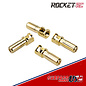 Surpass Hobby USA ADJ-5MM 5mm Adjustable Gold Plated Bullet Connector (2pr) Males