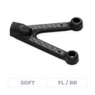 Xray XRA302143-S  Xray X4 CFF Carbon-Fiber Fusion Front Upper Arm Soft Front Left  Or Right Rear 302143S