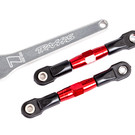 Traxxas TRA2443R  Red 36mm Camber Link Turnbuckle Set (2) Bandit Drag Slash