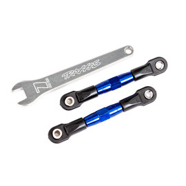 Traxxas TRA2443X  Blue 36mm Camber Link Turnbuckle Set (2) Bandit Drag Slash