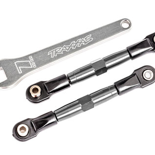 Traxxas TRA2444A  Gray 47mm Front Camber Link Turnbuckle Set (2) Bandit Drag Slash