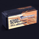 Sunpadow JA0010  Sunpadow 14.8V 5200mAh 130C/65C LiPo Battery Gold Label w/ 5mm bullets