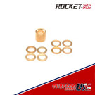 Surpass Hobby USA 11017-0003-KIT Surpass 1/10  V6, V6M, V5R, V4S Precision Motor Shim & Rotor Spacer Kit (9)