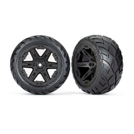 Traxxas TRA6768  Black Anaconda 2.8" Pre-Mounted Tires w/RXT Wheels (2)
