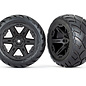 Traxxas TRA6768  Black Anaconda 2.8" Pre-Mounted Tires w/RXT Wheels (2)