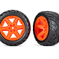 Traxxas TRA6775A  Orange Anaconda 2.8" on RXT Wheels (2) 2WD Front