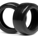 HPI HPI4792  Vintage Slick Racing Tires, Wide, D Compound, 31mm (2) VTA