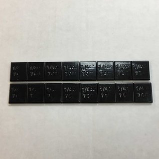 MRC Hobbies Products MRC1/4LBW  Old school Black Balance Weight 112g (2)