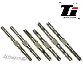 Lunsford LNS2510  Titanium Turnbuckle Kit, 4mm/5mm, for TLR 8ight-X / 8ight-XE