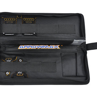 Arrowmax AM-171043-LE  Set-Up System For All 1/10 & 1/12 Pan Cars With Bag Limited Edition
