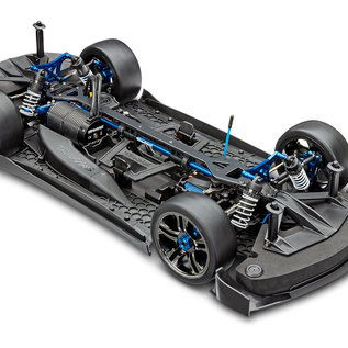 Traxxas TRA64077-3  BlueX XO-1 1/7 Scale AWD Supercar with TQi TSM
