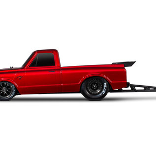 Traxxas TRA94376-74  Red Drag Slash Brushless Drag Chevy C-10 Truck HD