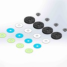 MIP MIP18400  MIP Bypass1 Pistons 6-Hole Set 16mm, Mugen 1/8th