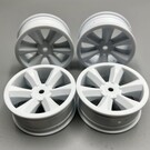 Gravity RC LLC GRC129W  USGT White Gravity RC Edge wheel (4)