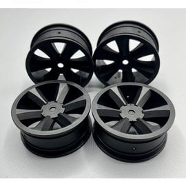 Gravity RC LLC GRC129B  USGT Black Gravity RC Edge wheel (4)