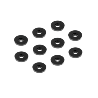 Xray XRA303118-K  3x9x1.0mm Black Alum Shims (10) 303118K
