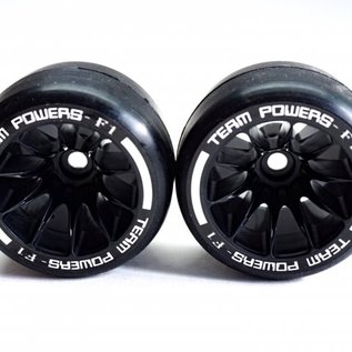 Team Powers TPRFPGF1BR  Team Powers F1 Rear Wheels & Tires Onroad Formula  Soft 32R
