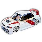 Colt M1106  Mitsubishi EVO W/Decal 160mm Clear Body Set For 1/10 Mini