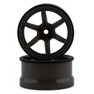 Yokomo YOKRP-6313T6A  Yokomo 12mm Hex Performer HT RWD Drift Wheels (Titanium) (2)