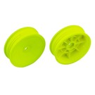 Team Associated ASC91758  Yellow 2WD 2.2" Slim Front Wheels 12mm Hex (2)