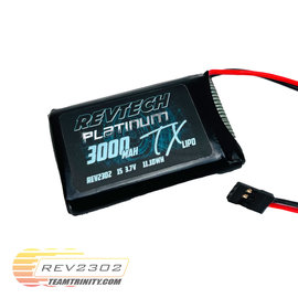 Trinity REV2302  RevTech Platinum TX 1s 3.7v 3000mah LiPo Transmitter Battery