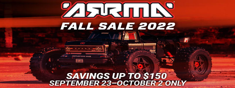 Arrma Fall Sale