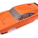 Kyosho KYOFAB703OR  Orange Dodge Charger 1970 Hemi 200mm Body Set FAB703OR