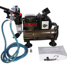 Spaz Stix SZX50000  Spaz Stix Dual Action Gravity Feed Airbrush & Air Compressor Combo