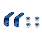 Traxxas TRA3652A  Blue Alum Rear Stub Axle Carriers w/ Ball Bearings (2) 1/10 2wd