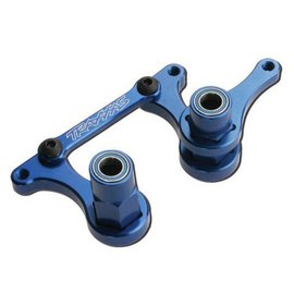 Traxxas TRA3743A  Blue Alu Steering Bellcrank Set w/ Bearings: 2wd