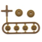 Xpress XP-10884  Xpress Shaft Driven Gear Differential Bevel Satellite Gears Set For Arrow AT1