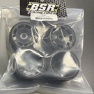 BSR BSRF4090  1/10 Kit Pan Foam Tires (4) Pink-LF - Purple RF - Pink Rear - Blue Rear