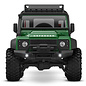 Traxxas TRA97054-1  Green Traxxas 4WD Land Rover Defender Scale & Trail Edition