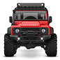 Traxxas TRA97054-1  Red Traxxas TRX-4M 1/18 4WD Land Rover Defender Scale & Trail Edition