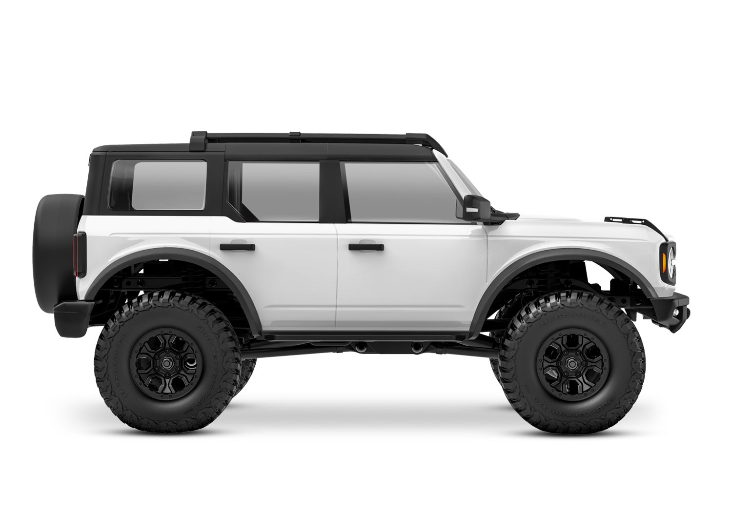 TRA97074-1 White Traxxas TRX-4M 1/18 4WD Ford Bronco Scale & Trail