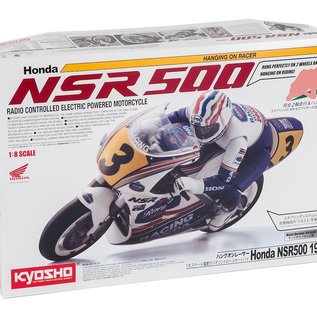 Kyosho KYO34932B  Kyosho Hang On Racer Honda NSR500 Electric 1/8 Motorcycle Kit