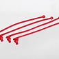 Traxxas TRA5752  Body clip retainer, red (4) for DCB M41 & Spartan