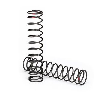 Traxxas TRA7858  Springs, shock (natural finish) (GTX) (1.538 rate, red stripe) (2) for X-Maxx