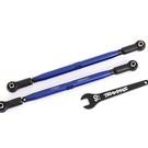 Traxxas TRA7897X  Blue Aluminum X-Maxx WideMaxx Front Toe Links (2)