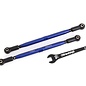 Traxxas TRA7897X  Blue Aluminum X-Maxx WideMaxx Front Toe Links (2)