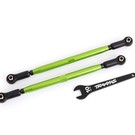 Traxxas TRA7897G Green Traxxas X-Maxx WideMaxx Aluminum Front Toe Links (2)